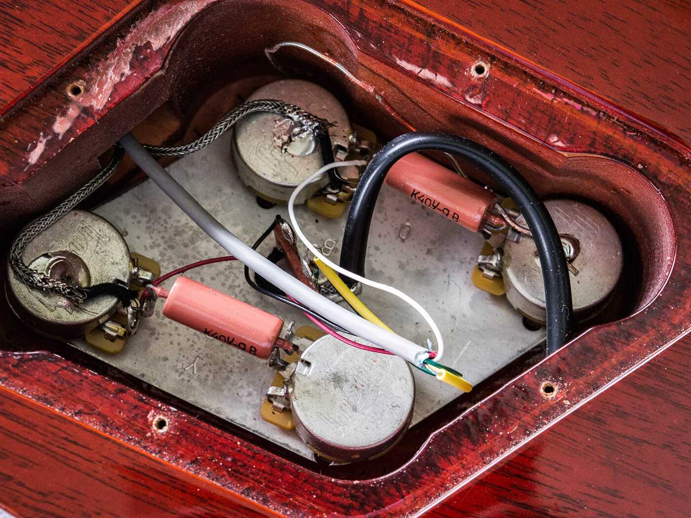 les paul wiring diagram