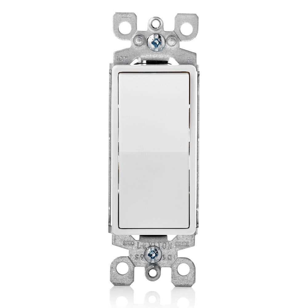 leviton double pole switch wiring diagram