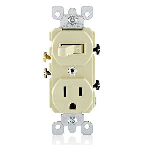 leviton switch outlet combination wiring diagram