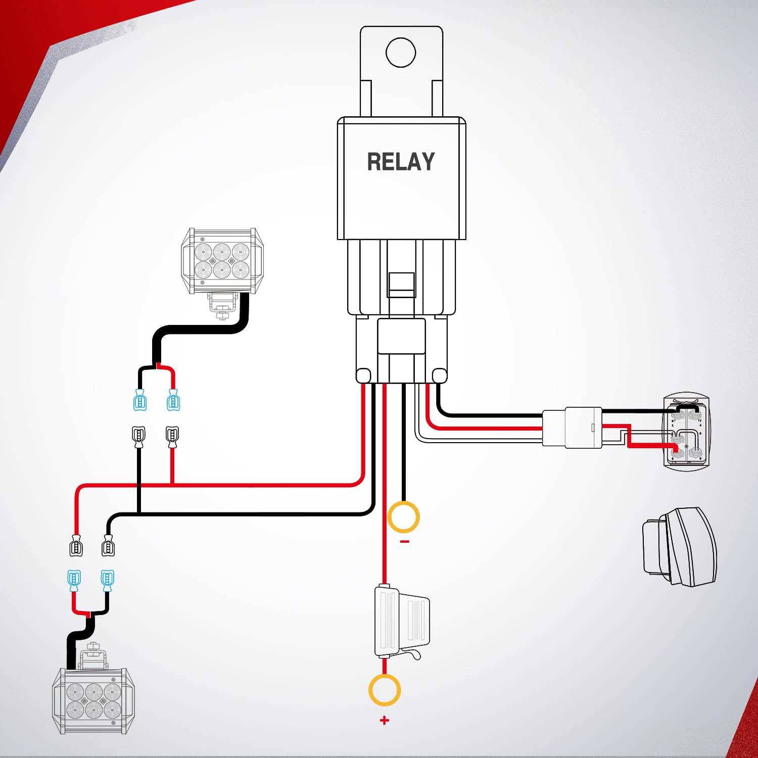 light bar switch wiring diagram