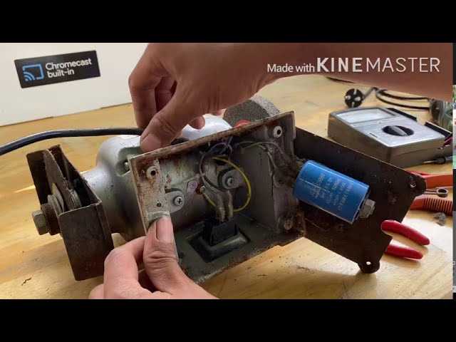 old bench grinder wiring diagram