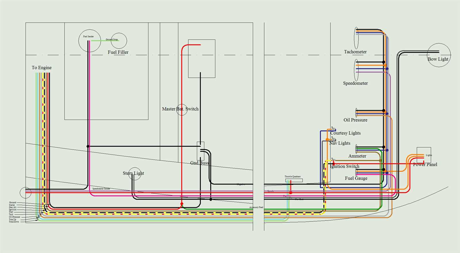 outboard motor wiring diagram