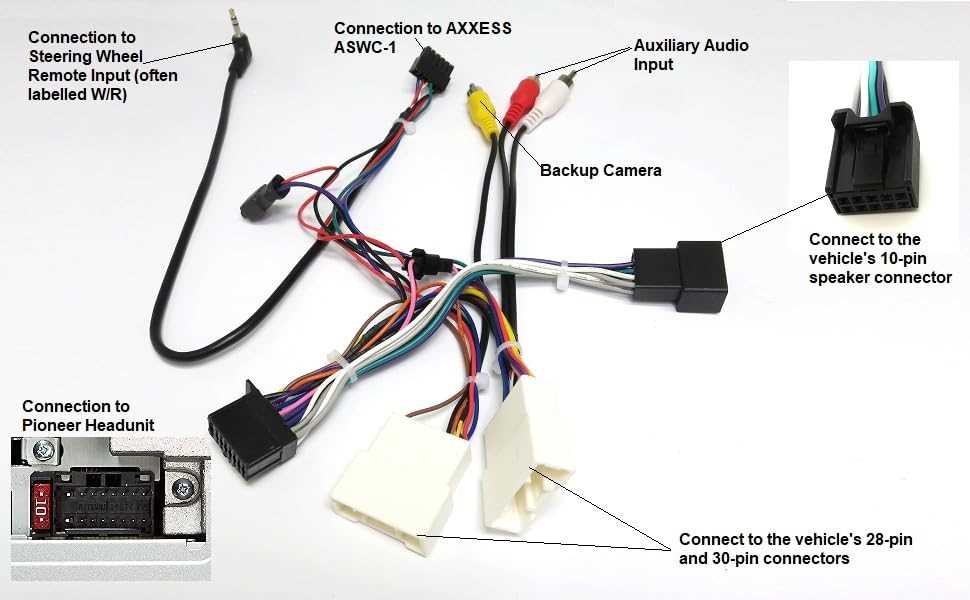 pioneer mvh 1400nex wiring diagram