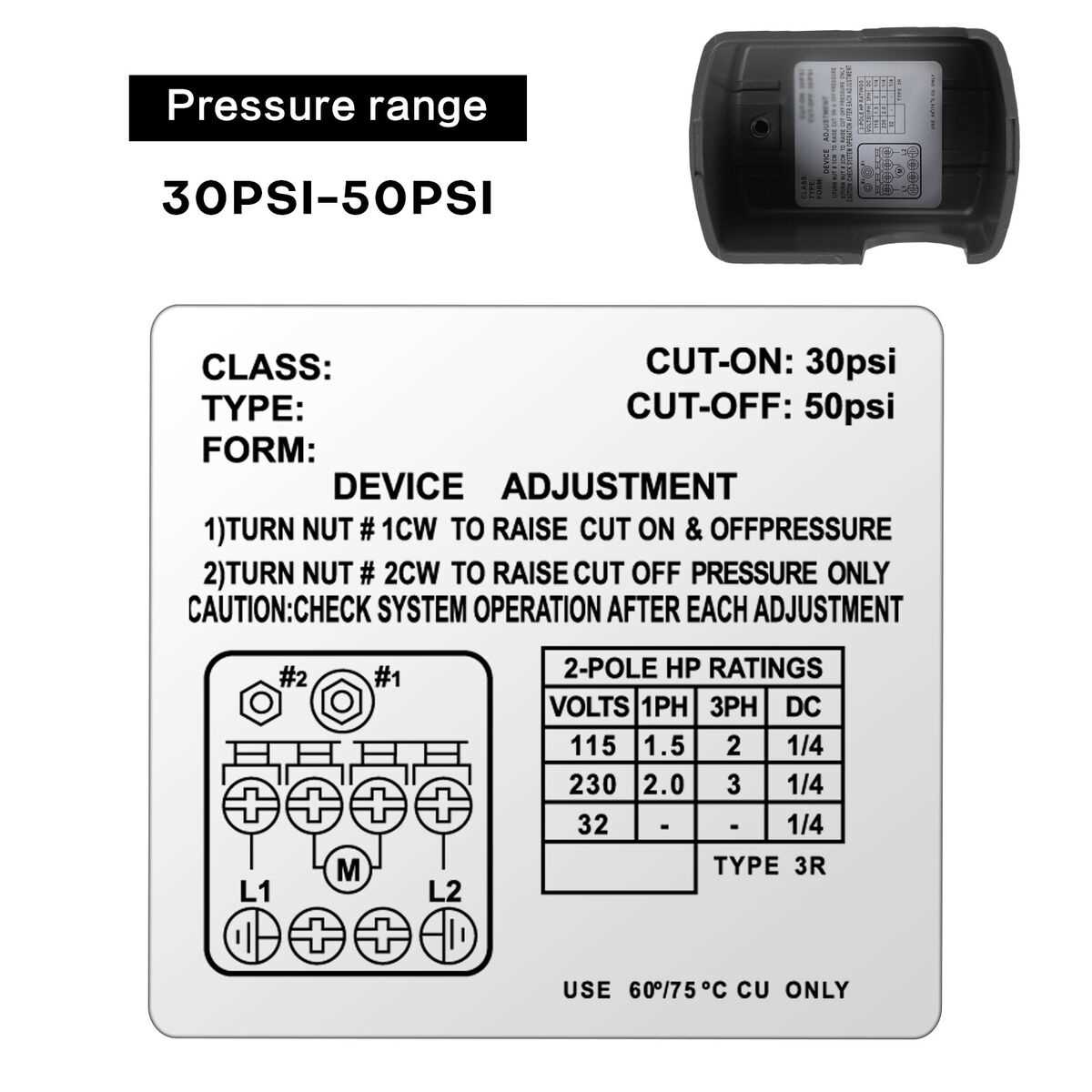 pressure switch for well pump wiring diagram