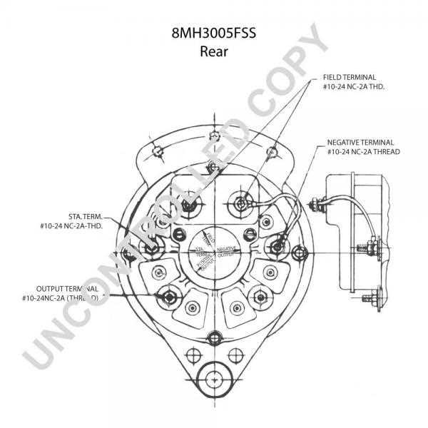 prestolite alternator wiring diagram