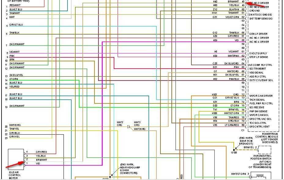 radio wiring diagram for 1998 dodge ram 1500