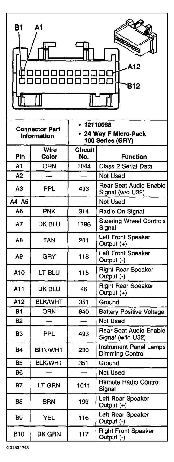 radio wiring diagram for 2004 chevy silverado