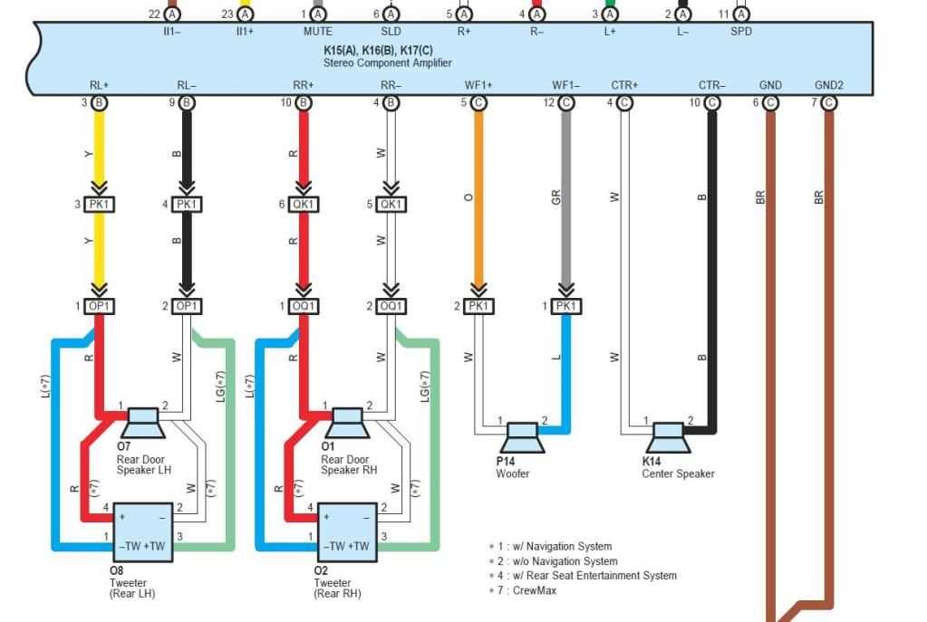 radio wiring toyota jbl wiring diagram