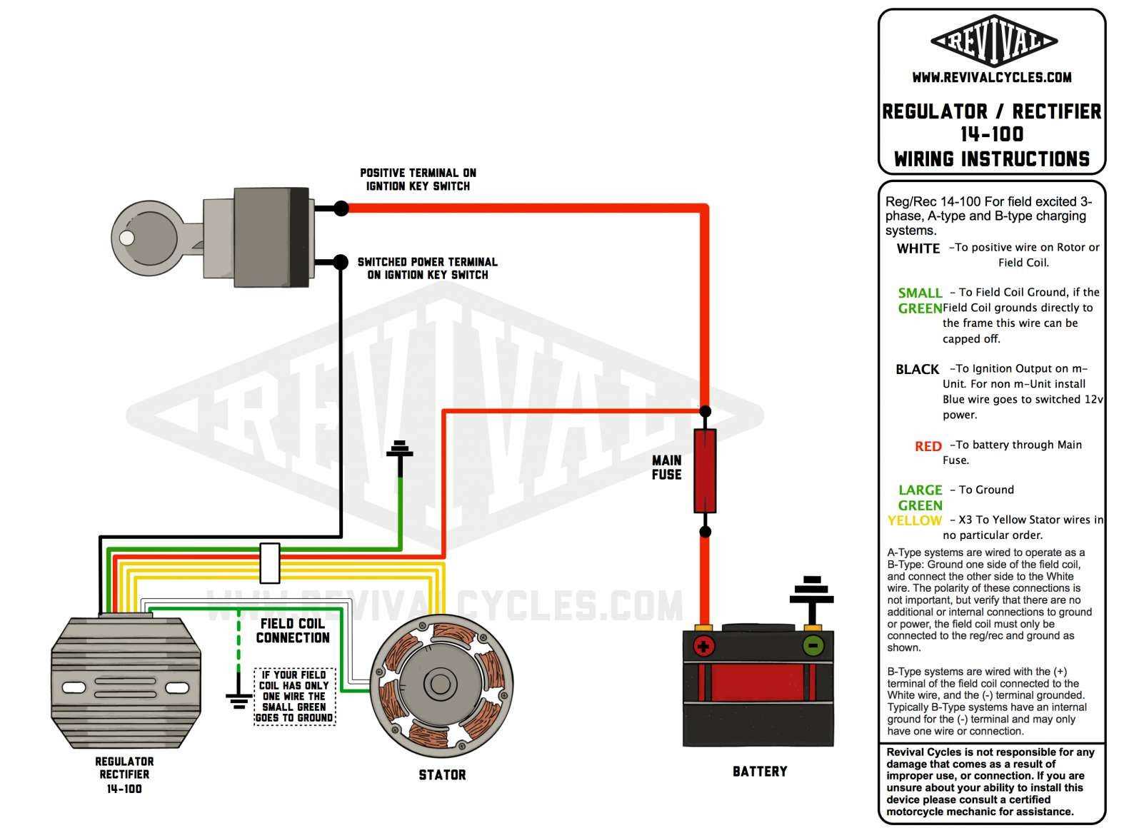 rectifier wiring diagram