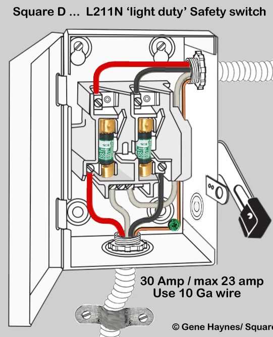 safety switch wiring diagram