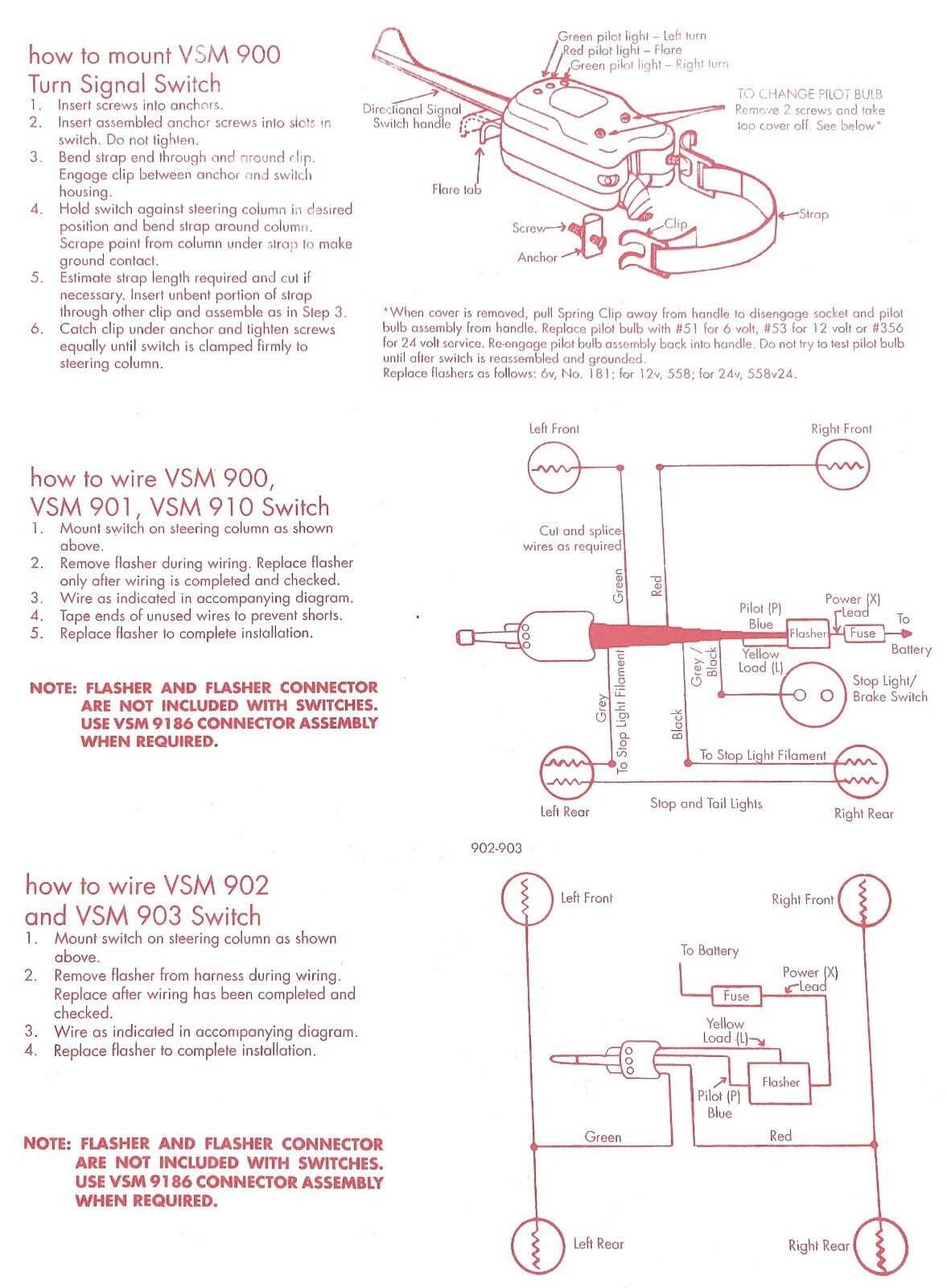 signal stat 900 wiring diagram