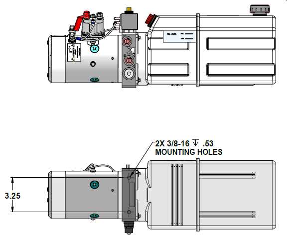 solenoid single acting hydraulic pump wiring diagram