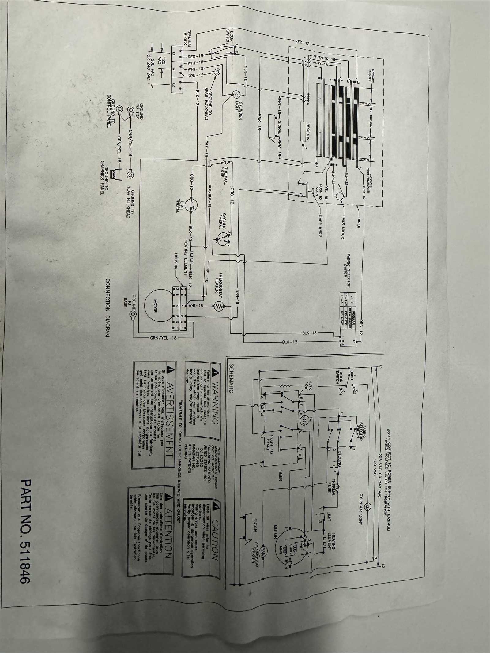 speed queen dryer wiring diagram