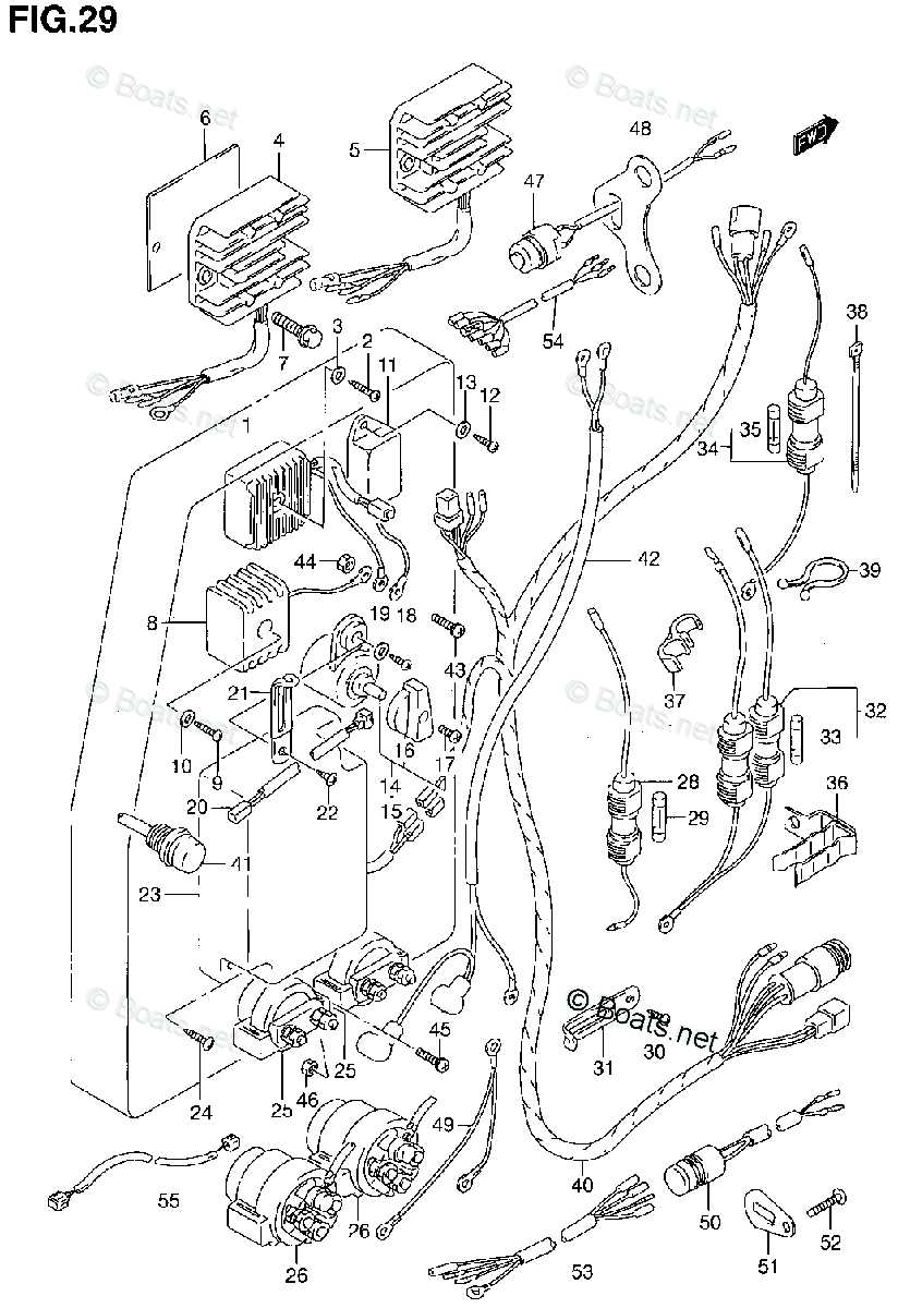 suzuki outboard wiring harness diagram