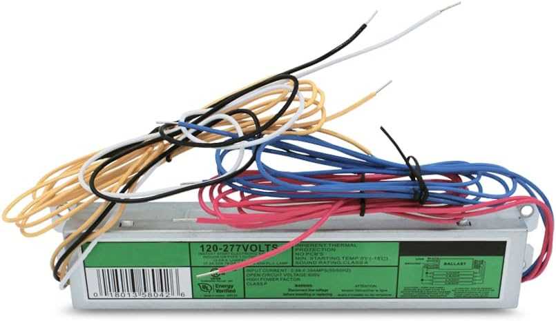 t8 4 lamp ballast wiring diagram