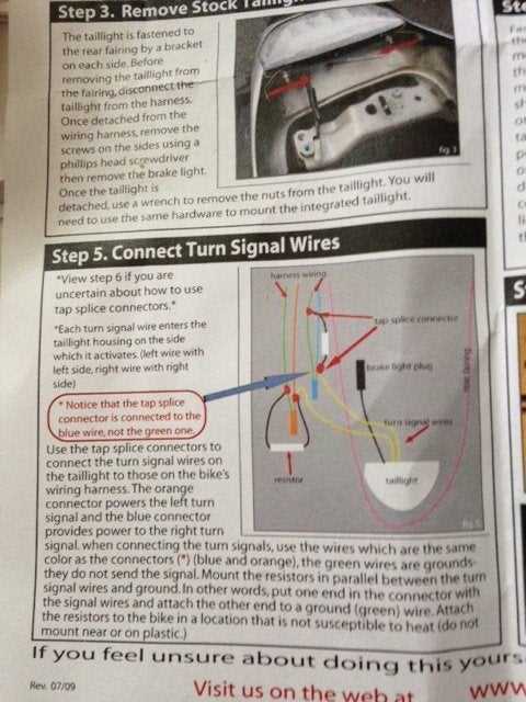 tail light wiring harness diagram
