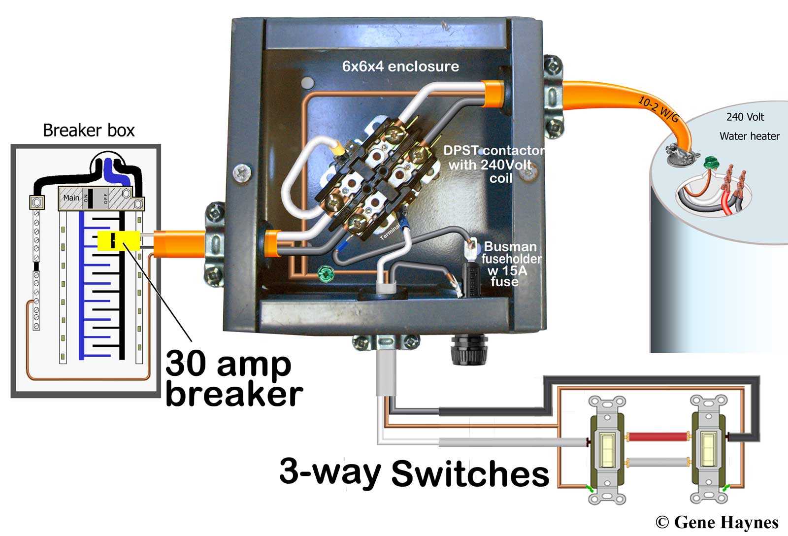 tankless water heater wiring diagram