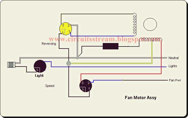 three speed ceiling fan wiring diagram