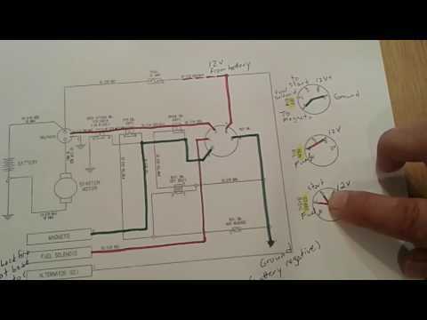 tractor ignition switch wiring diagram