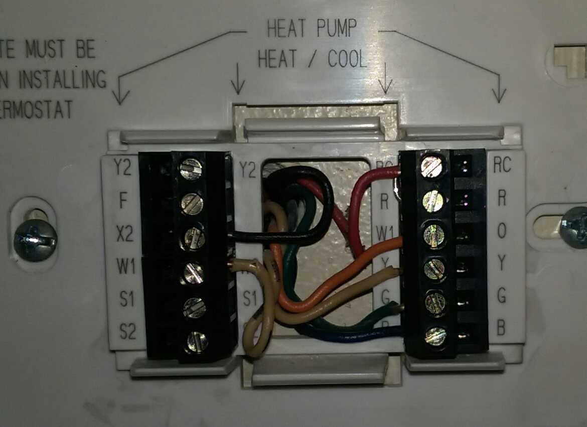 trane thermostat wiring diagram