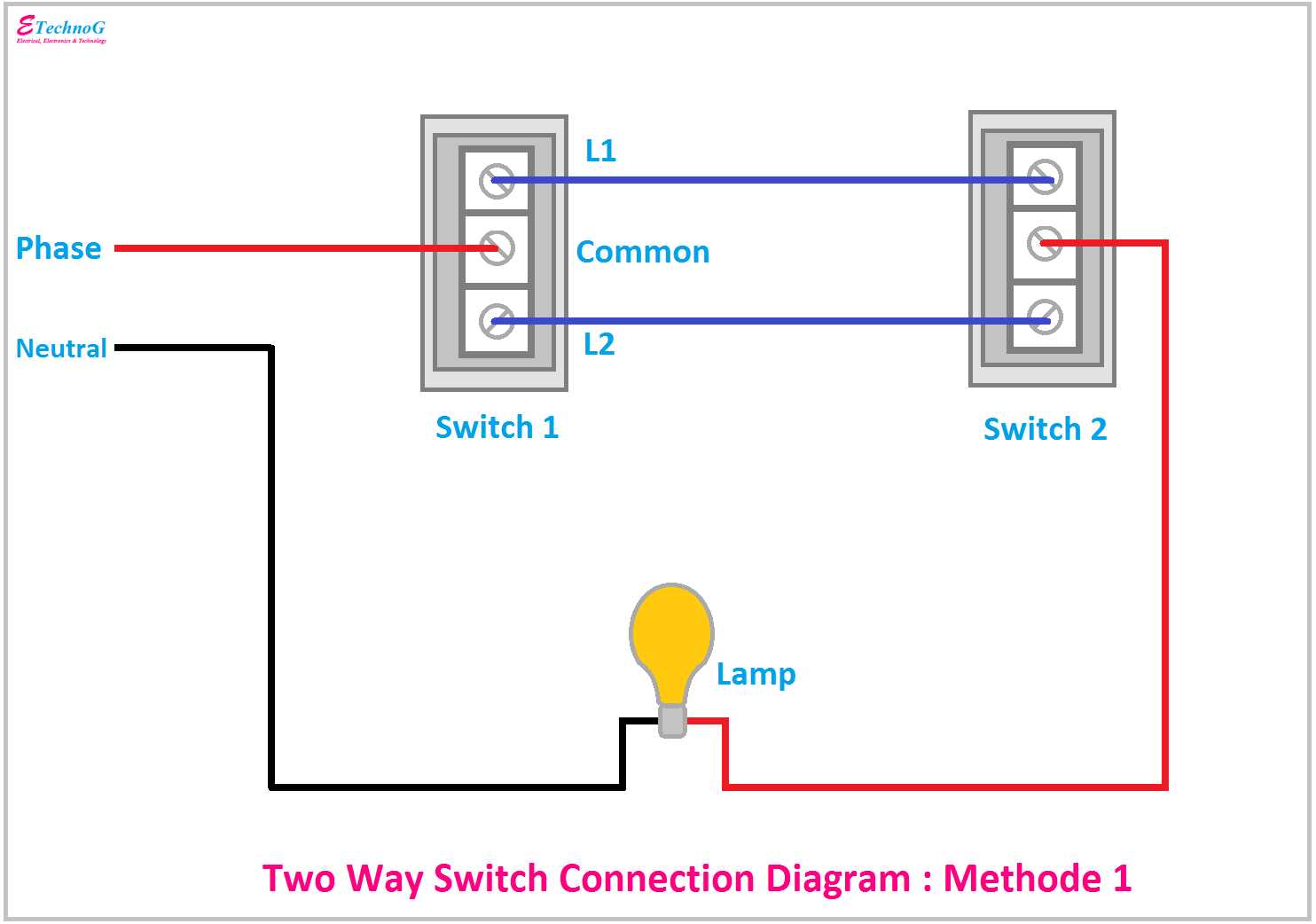 two switch wiring diagram