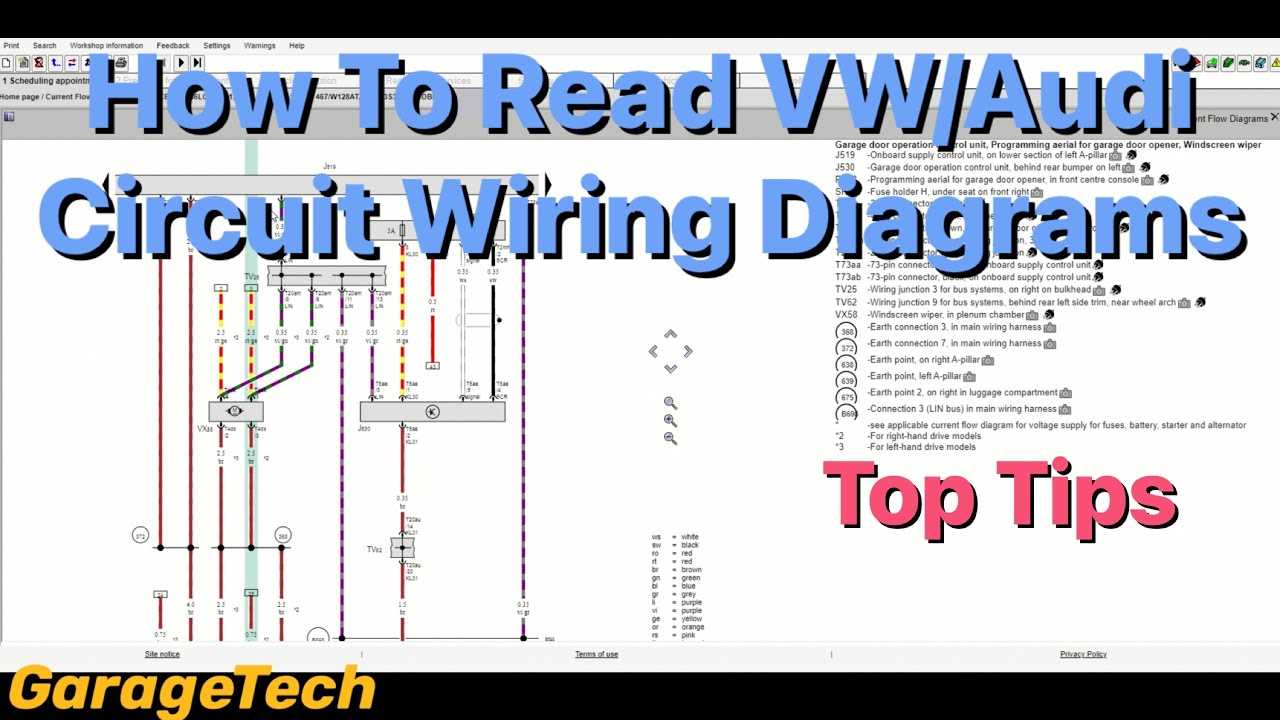 volkswagen wiring diagram