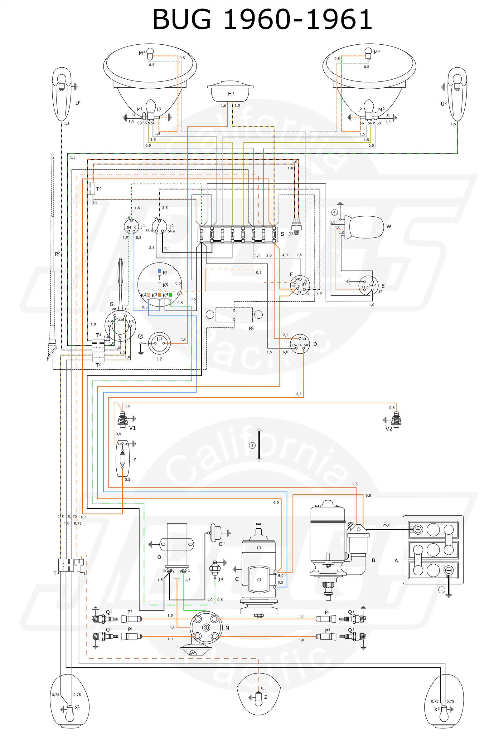 volkswagen wiring diagram