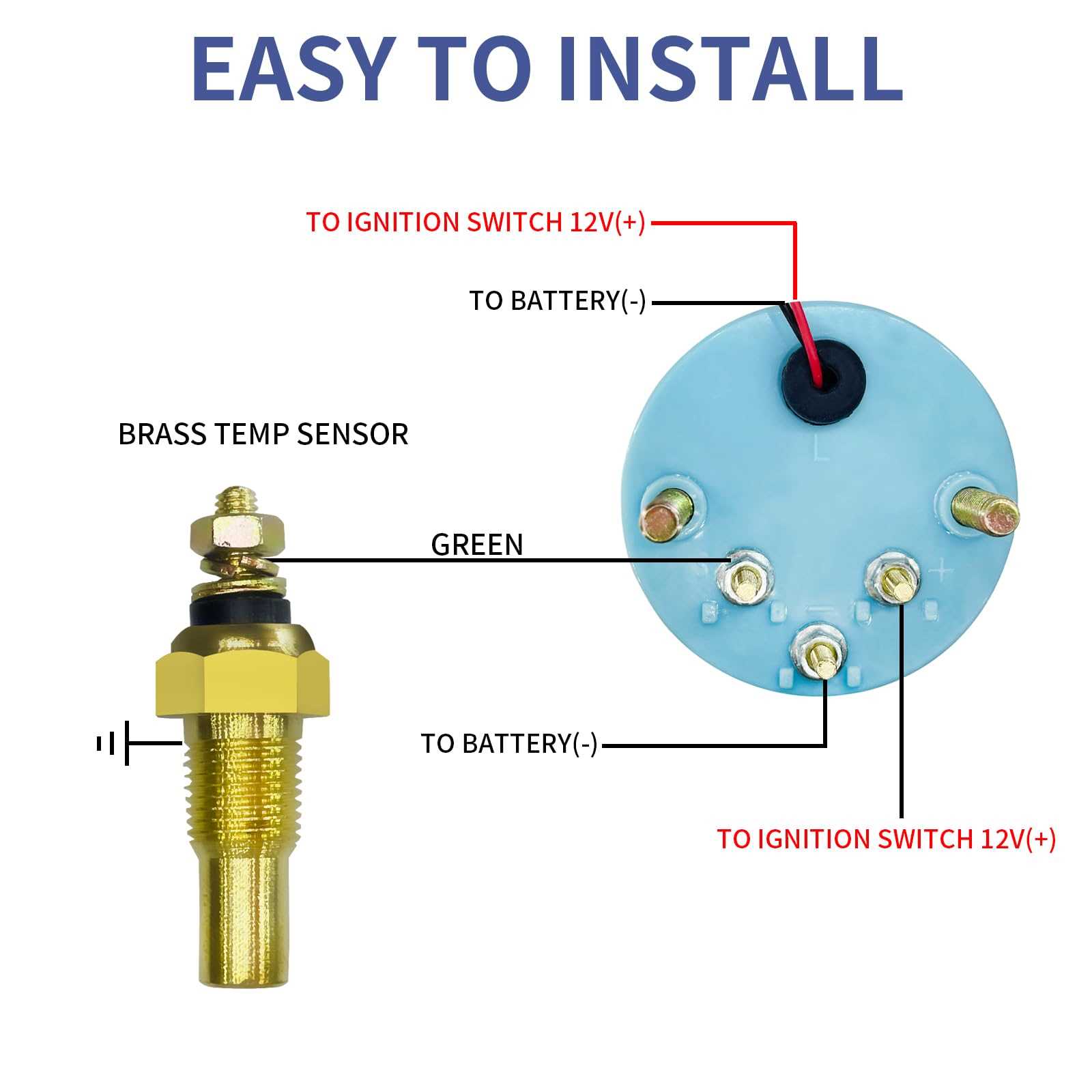 water temp gauge wiring diagram