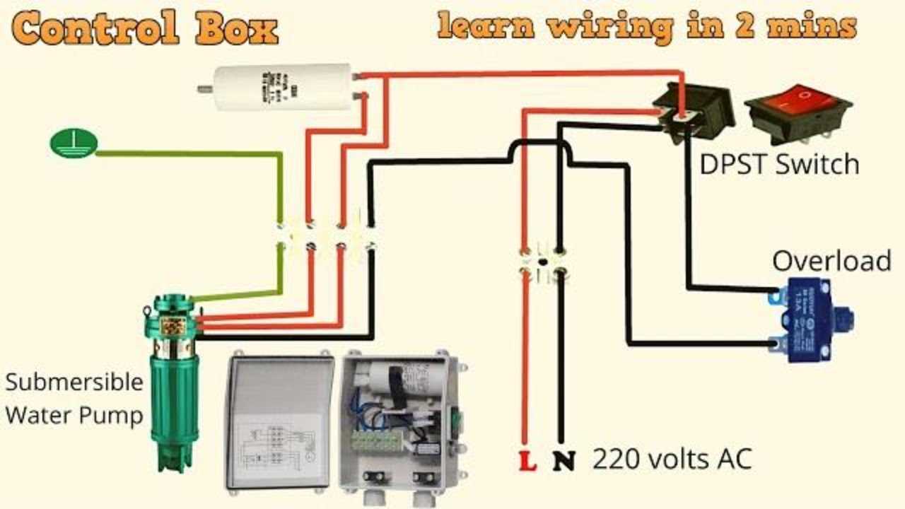 well water pump wiring diagram