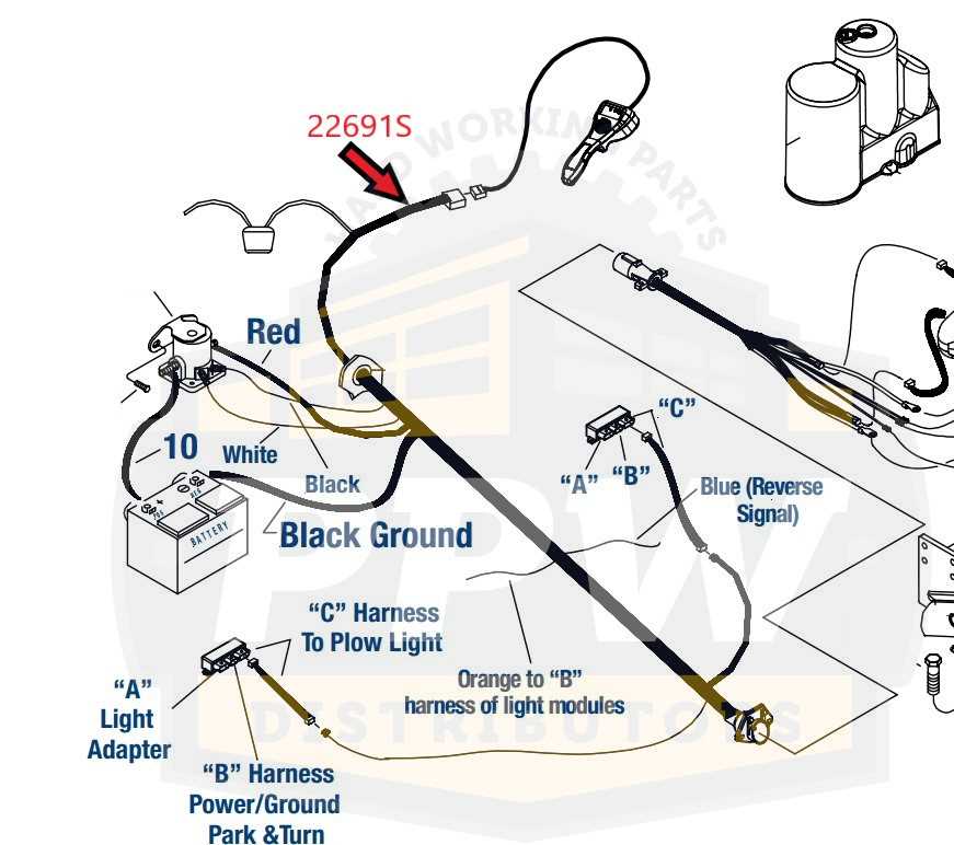 western plow control wiring diagram