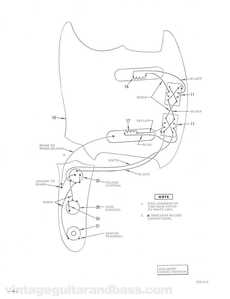 wiring diagram duo sonic