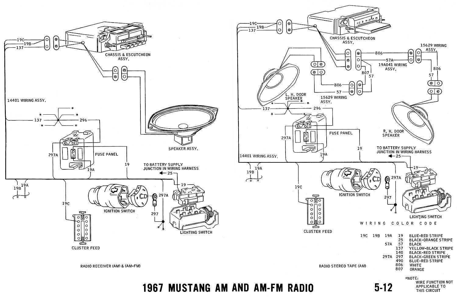 wiring diagram for 1966 mustang