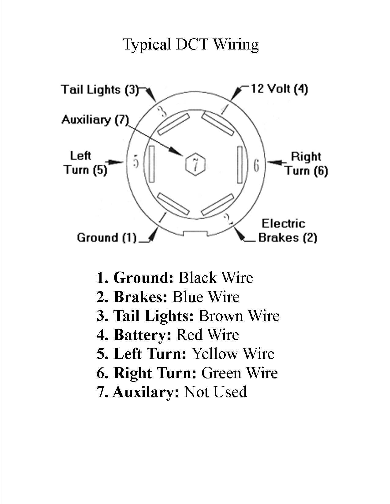 wiring diagram for a trailer