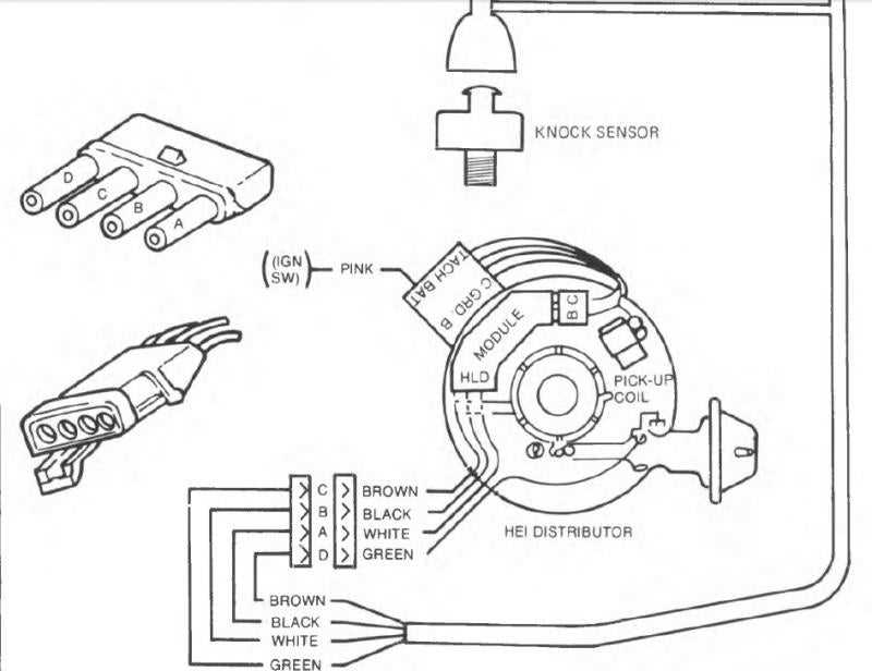 wiring diagram for chevy hei distributor