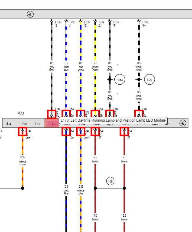 wiring diagram for daylight running lights