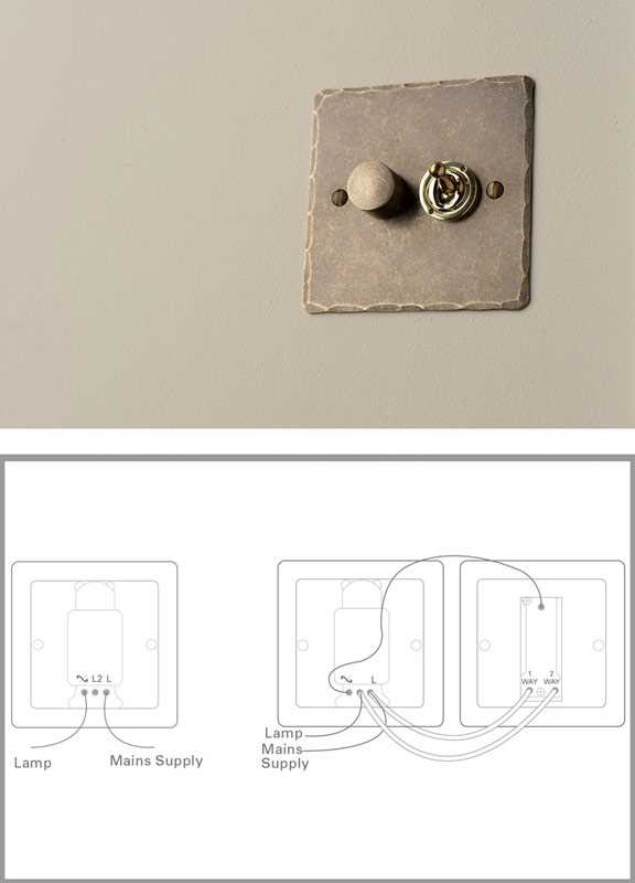 wiring diagram for dimmer switch