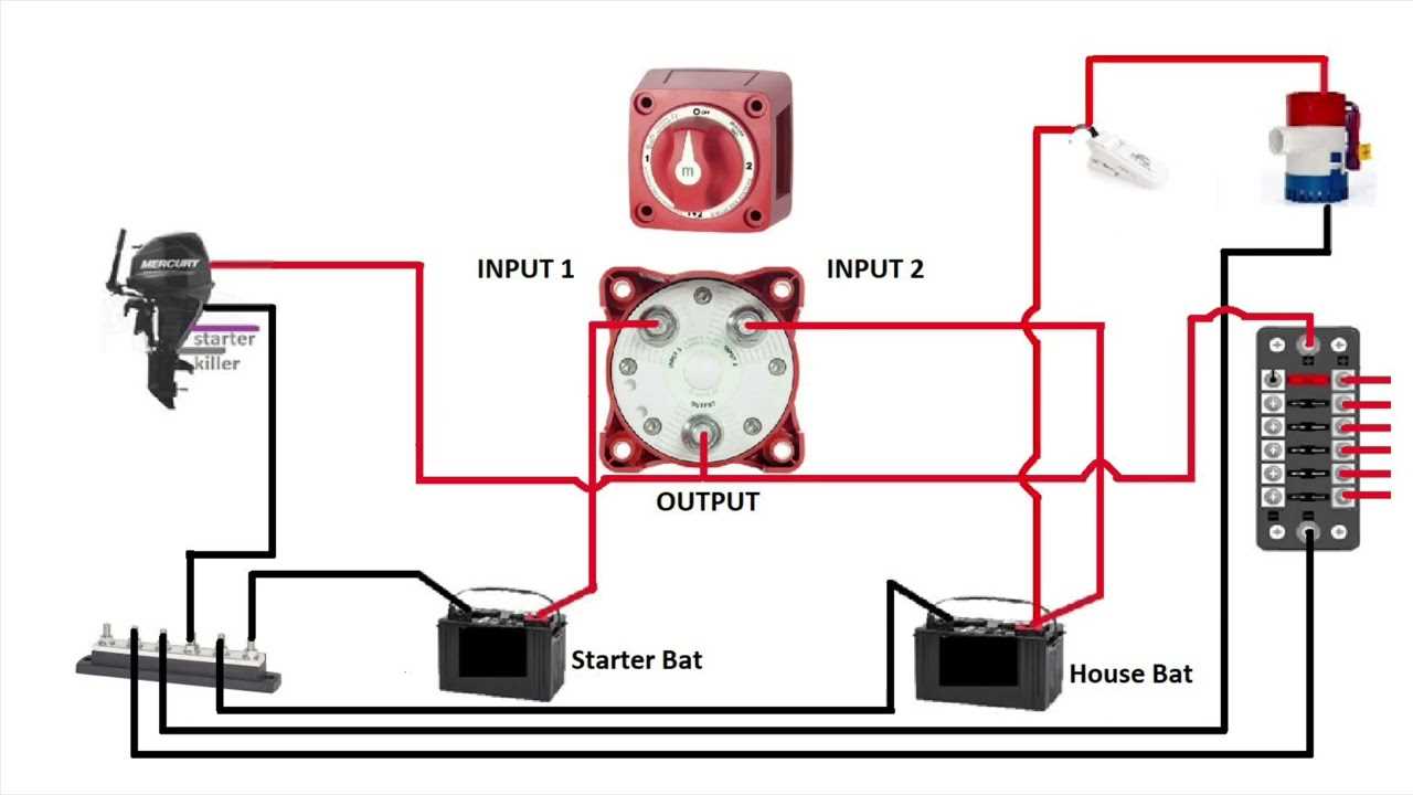 wiring diagram for dual battery switch