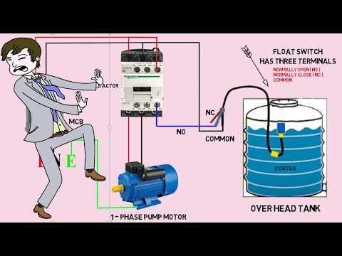 wiring diagram for float switch