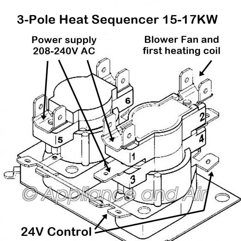 wiring diagram for heat sequencer