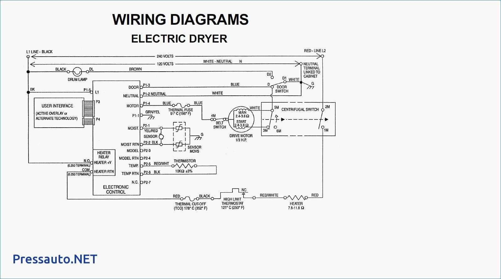 wiring diagram for kenmore dryer model 110