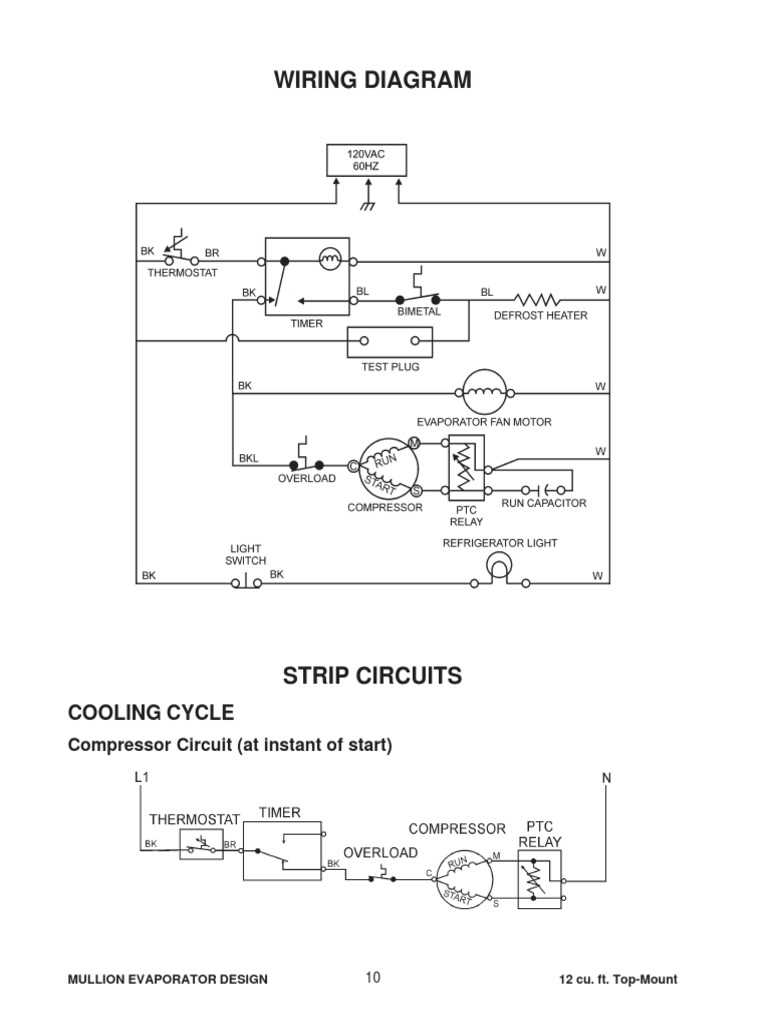 wiring diagram for whirlpool refrigerator