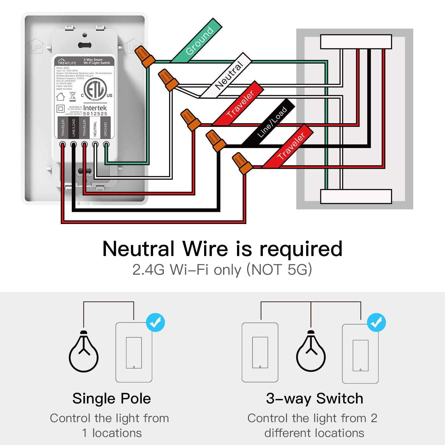 wiring diagram of a 3 way light switch