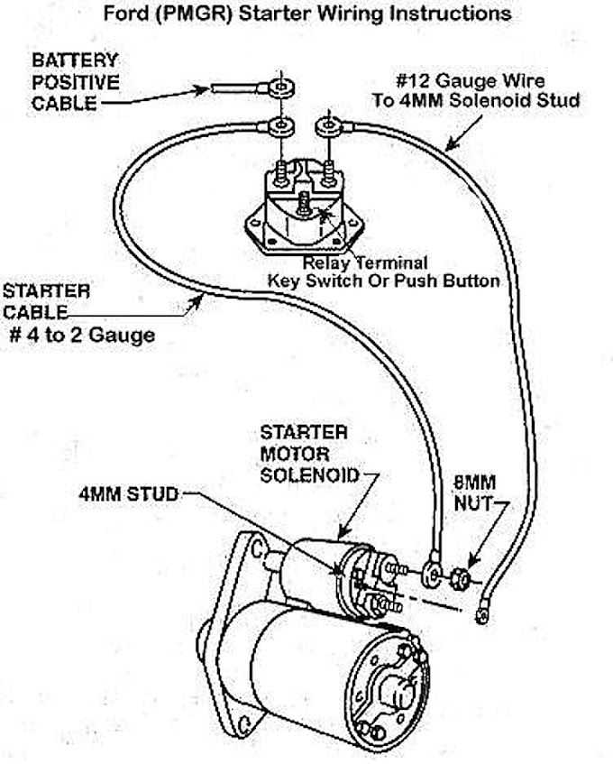 cummins starter wiring diagram