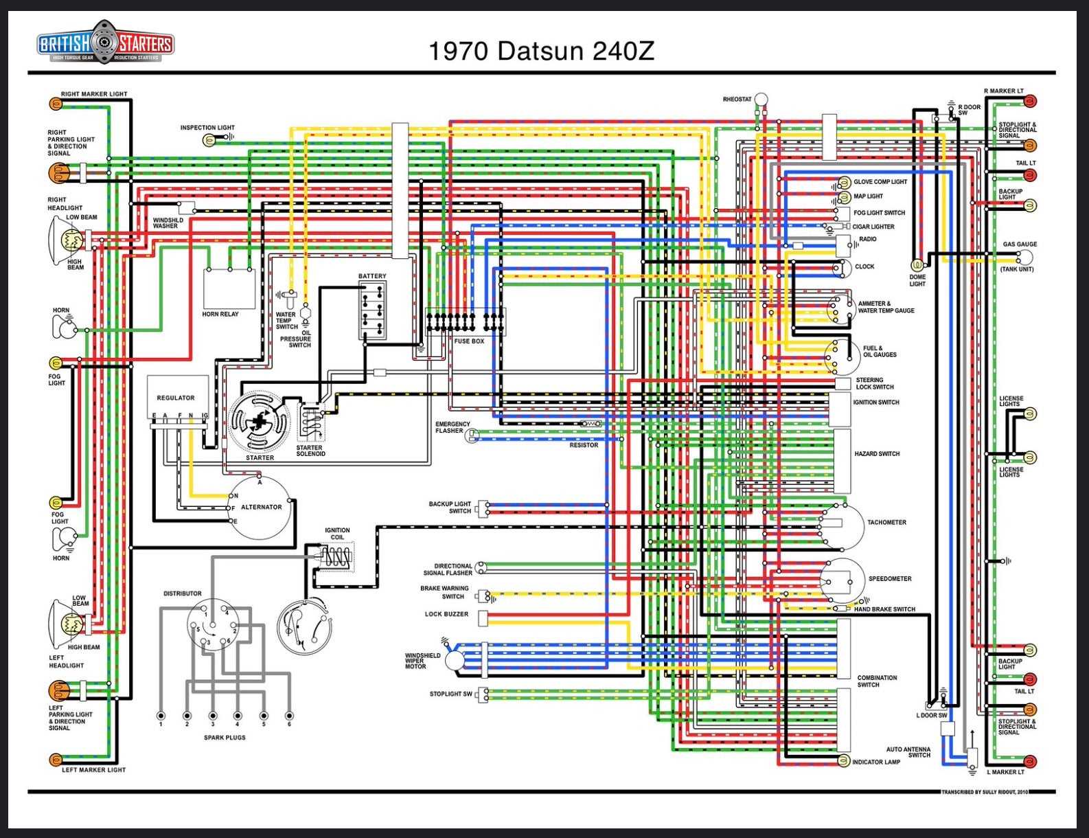 240 wiring diagram