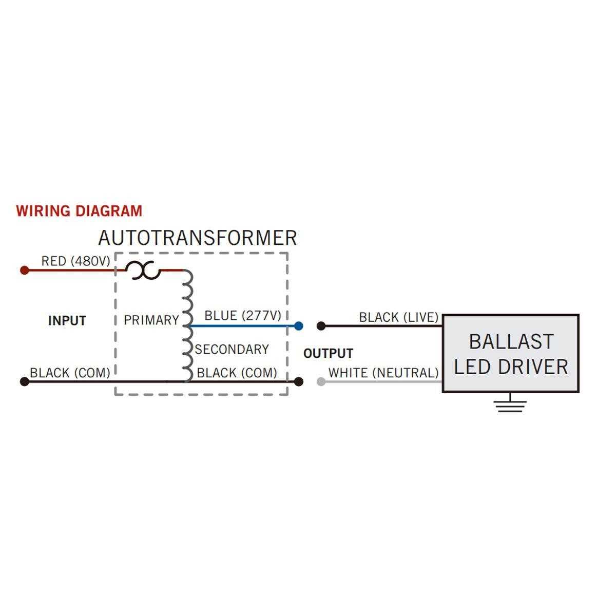 277 to 120 transformer wiring diagram