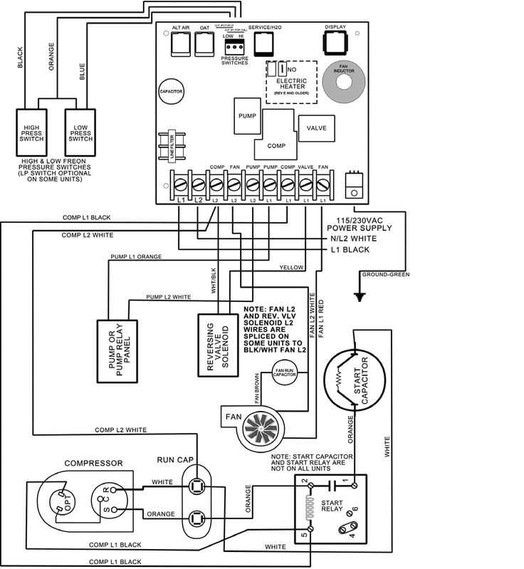 coleman rv ac wiring diagram