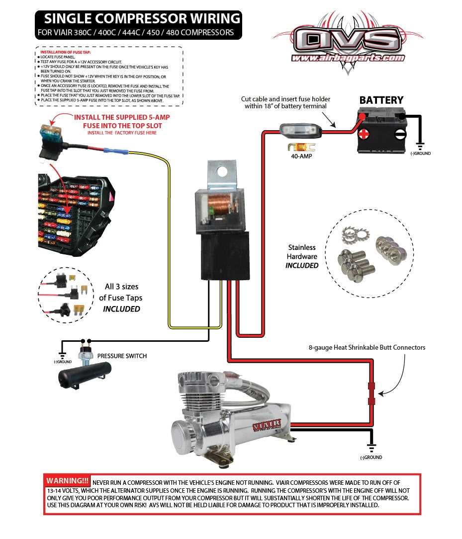 air ride relay wiring diagram