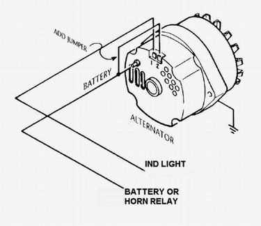 alternator wiring diagram gm