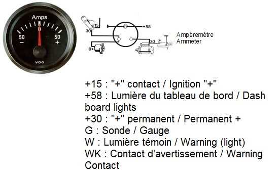 amp gauge wiring diagram