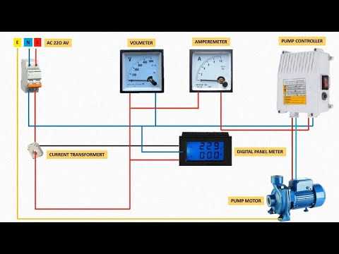 ampere meter wiring diagram